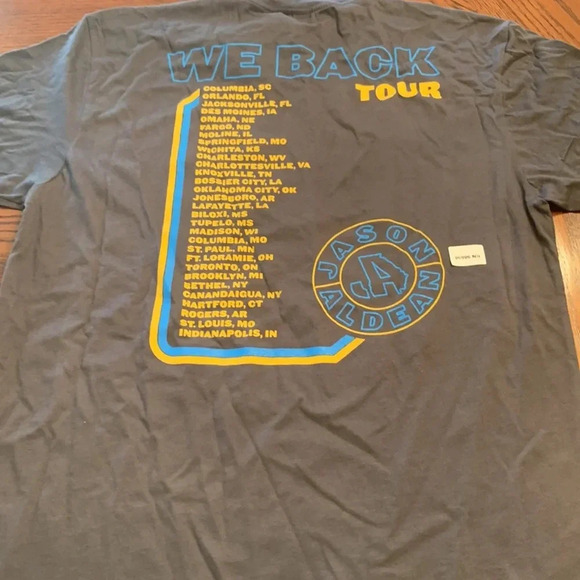 Jason Andean Band Concert Tee Shirt - Picture 7 of 9